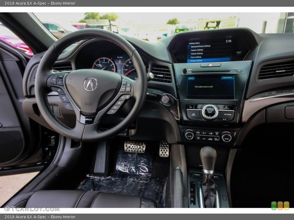 Ebony Interior Dashboard for the 2019 Acura ILX A-Spec #131919765