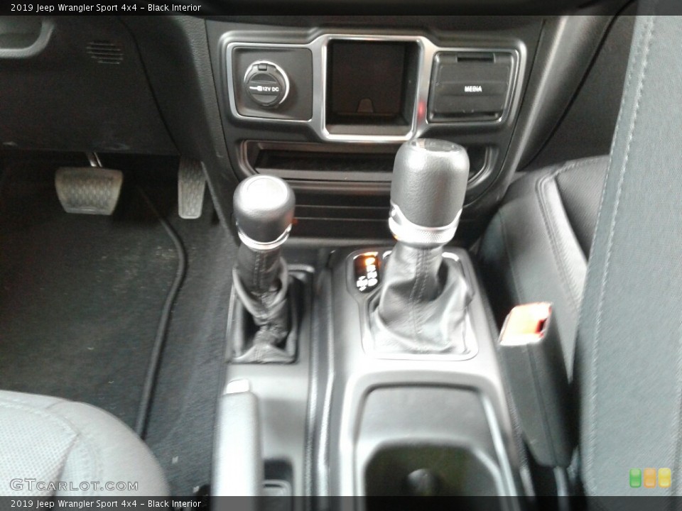Black Interior Transmission for the 2019 Jeep Wrangler Sport 4x4 #131920179