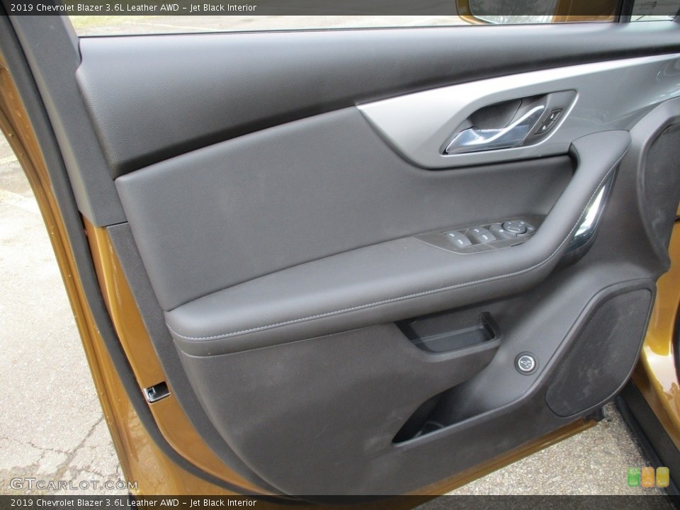 Jet Black Interior Door Panel for the 2019 Chevrolet Blazer 3.6L Leather AWD #131921430