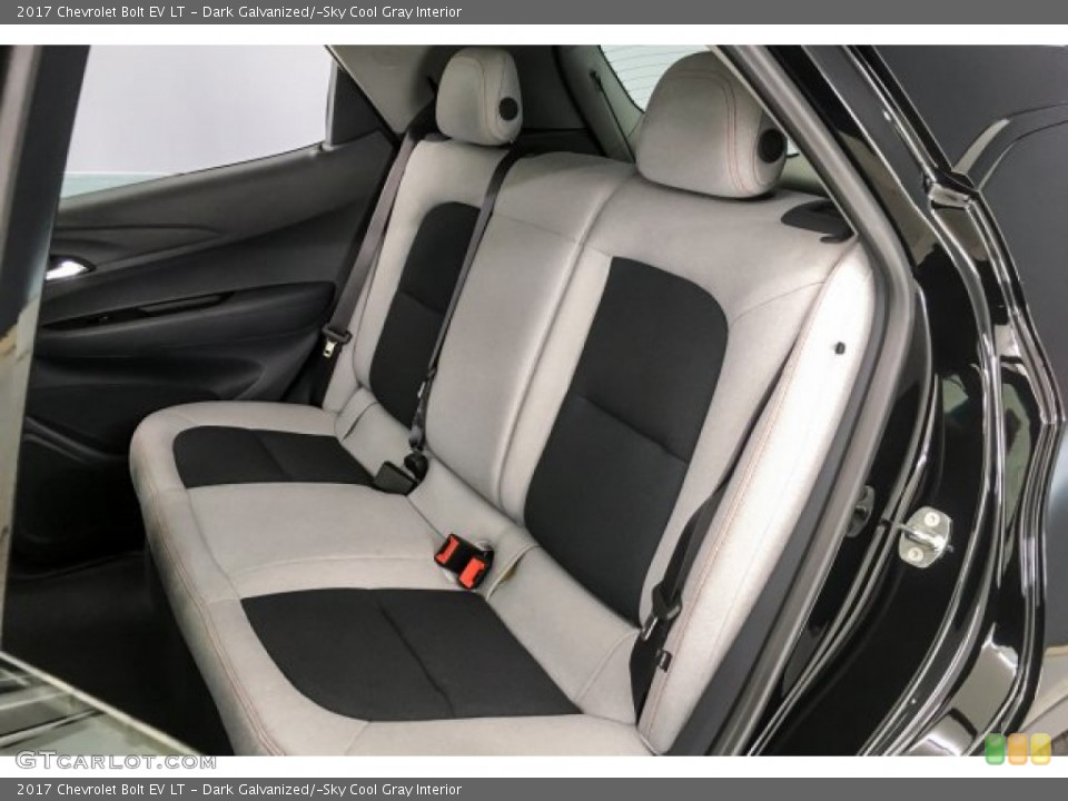 Dark Galvanized/­Sky Cool Gray Interior Rear Seat for the 2017 Chevrolet Bolt EV LT #131931090