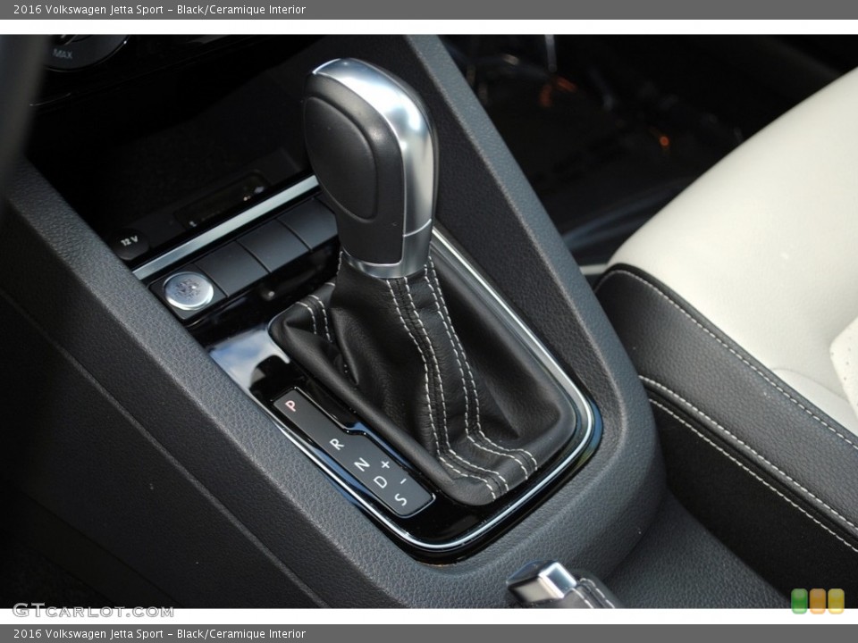 Black/Ceramique Interior Transmission for the 2016 Volkswagen Jetta Sport #131941361