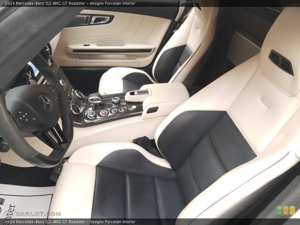 designo Porcelain 2014 Mercedes-Benz SLS Interiors