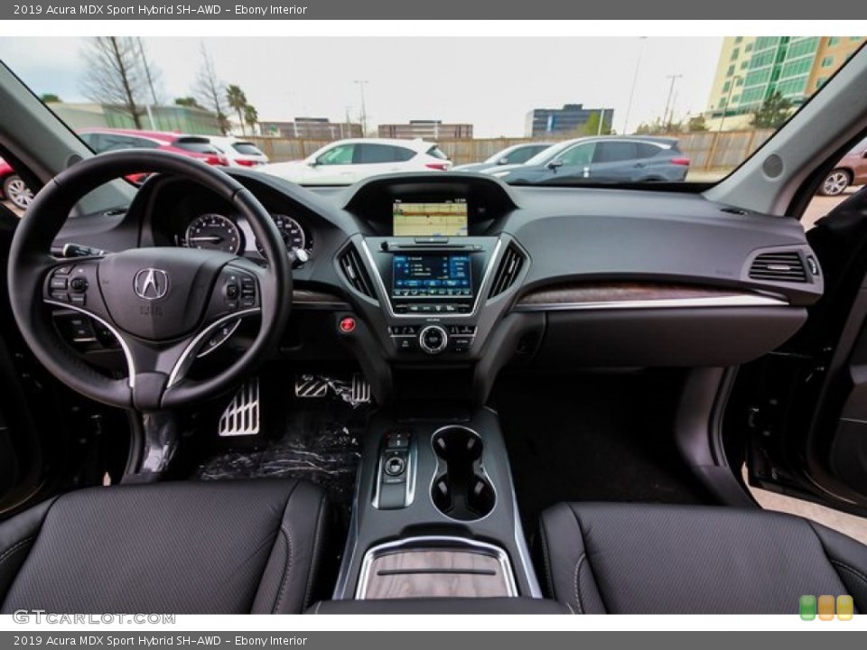 Ebony Interior Photo for the 2019 Acura MDX Sport Hybrid SH-AWD #131972528