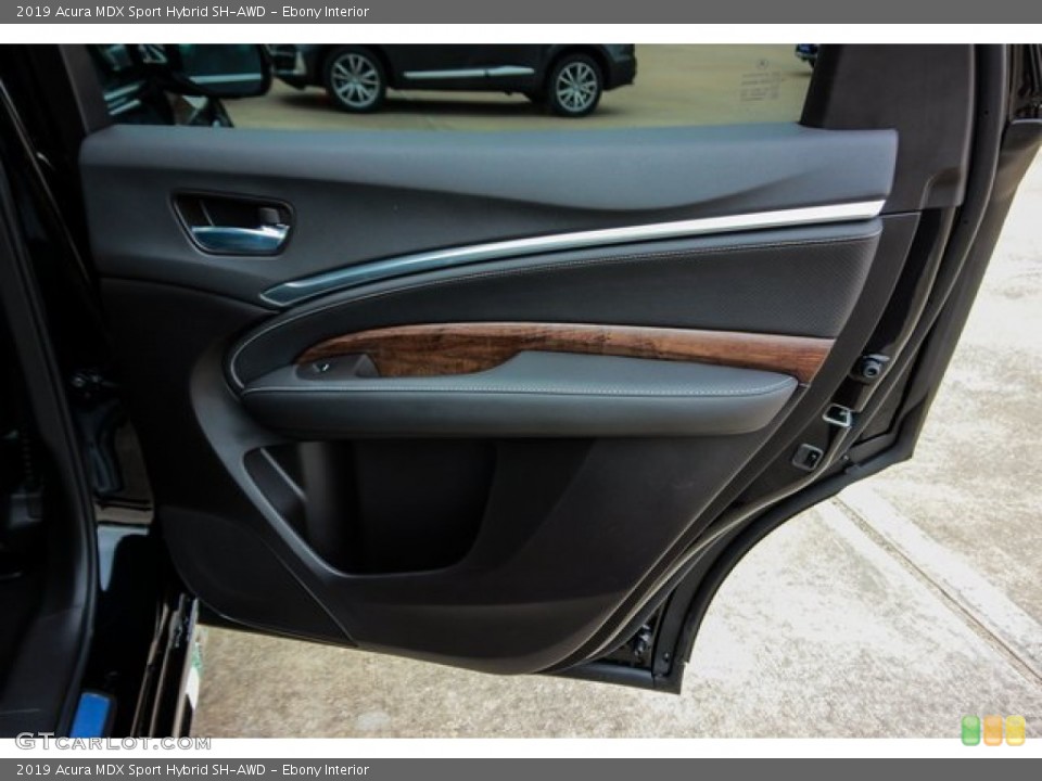 Ebony Interior Door Panel for the 2019 Acura MDX Sport Hybrid SH-AWD #131972729