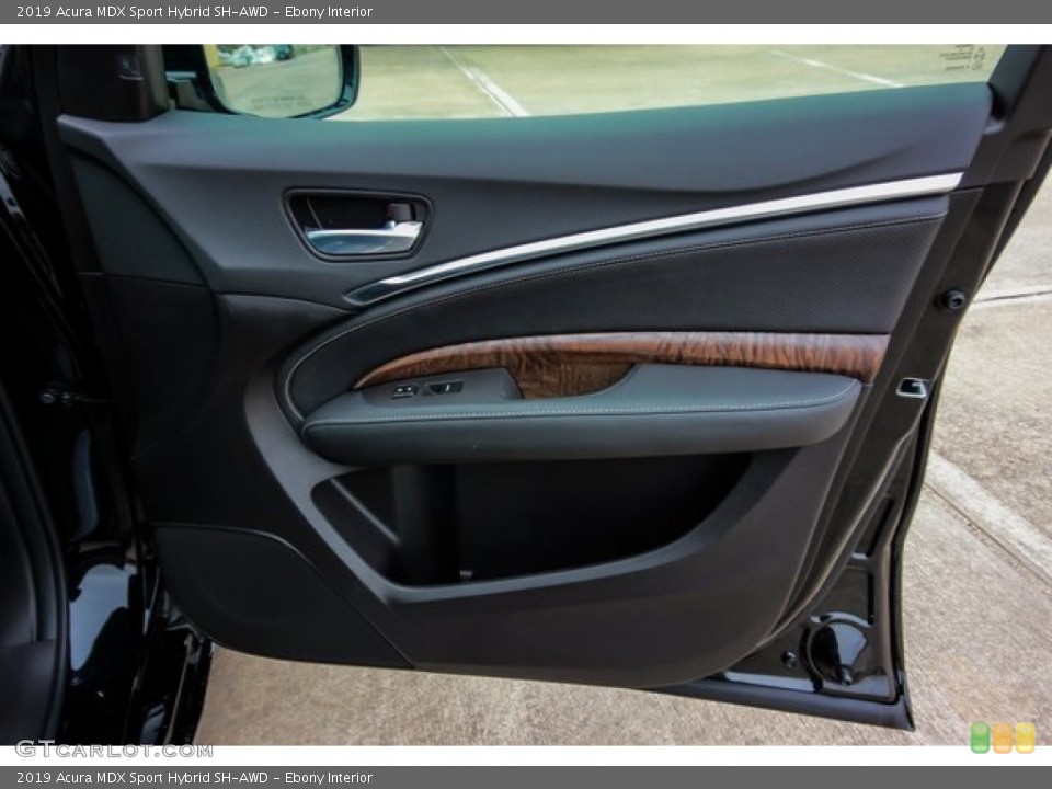 Ebony Interior Door Panel for the 2019 Acura MDX Sport Hybrid SH-AWD #131972759