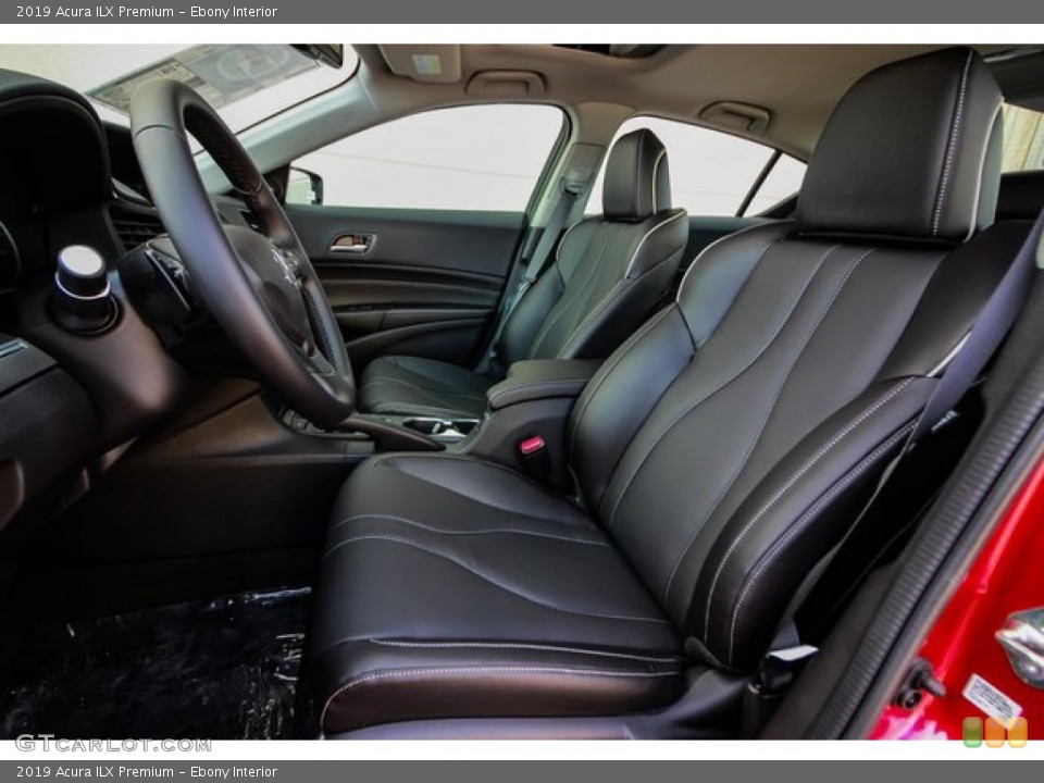 Ebony Interior Front Seat for the 2019 Acura ILX Premium #131974700