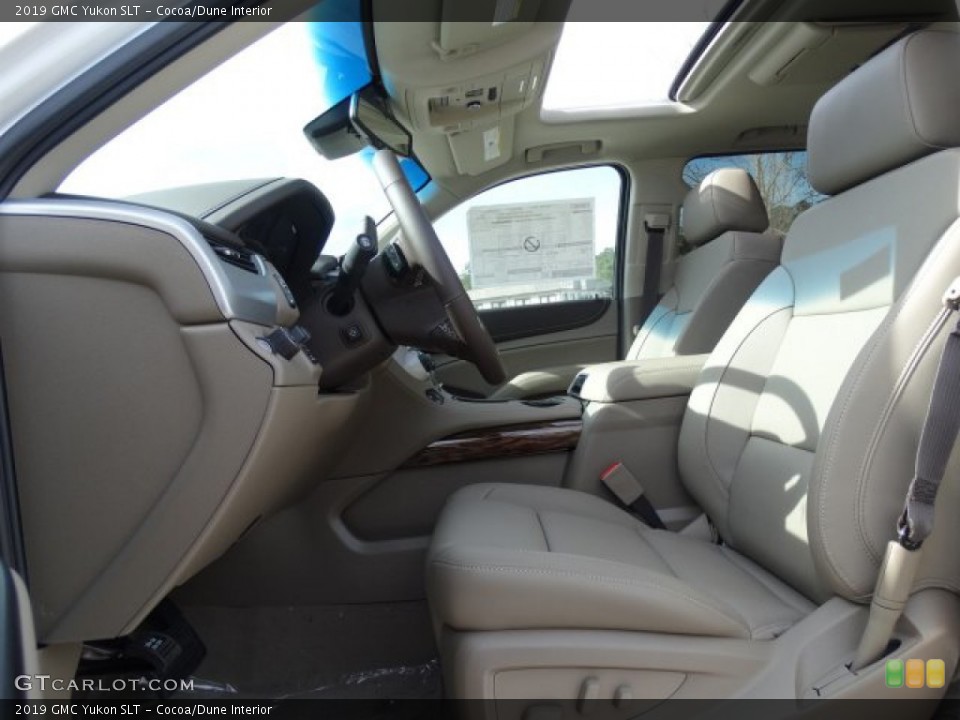 Cocoa/Dune Interior Front Seat for the 2019 GMC Yukon SLT #131977232