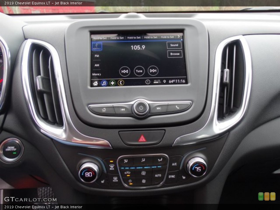Jet Black Interior Controls for the 2019 Chevrolet Equinox LT #131979974