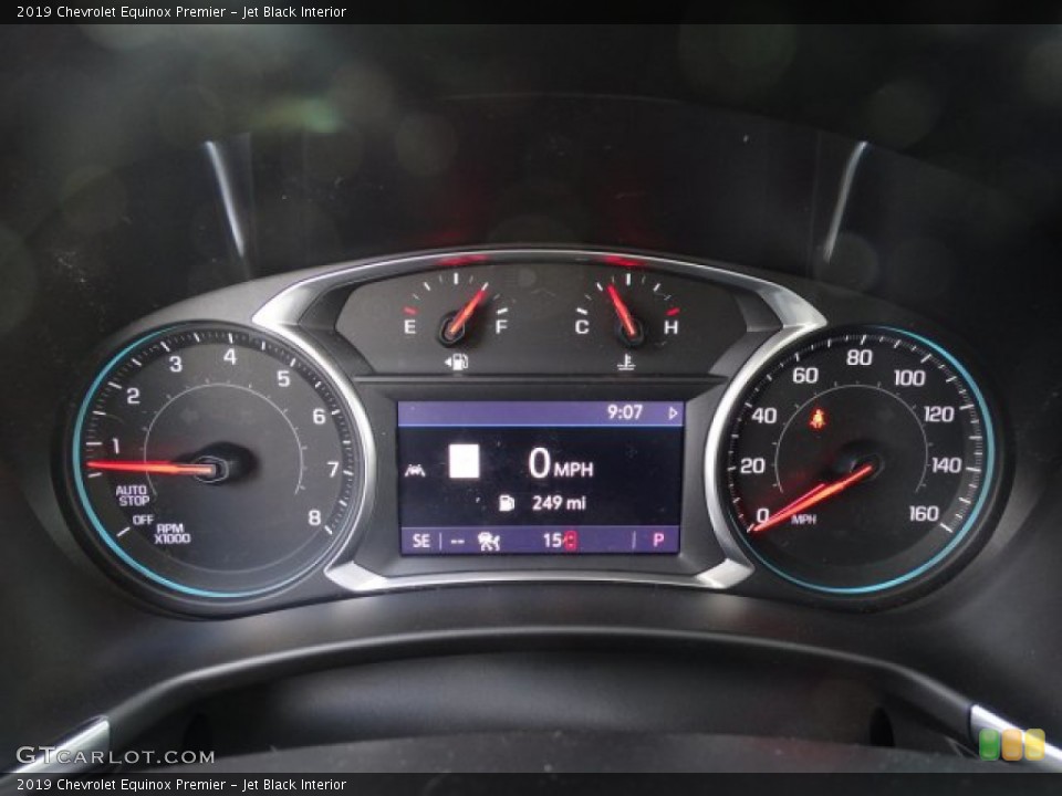 Jet Black Interior Gauges for the 2019 Chevrolet Equinox Premier #132008246