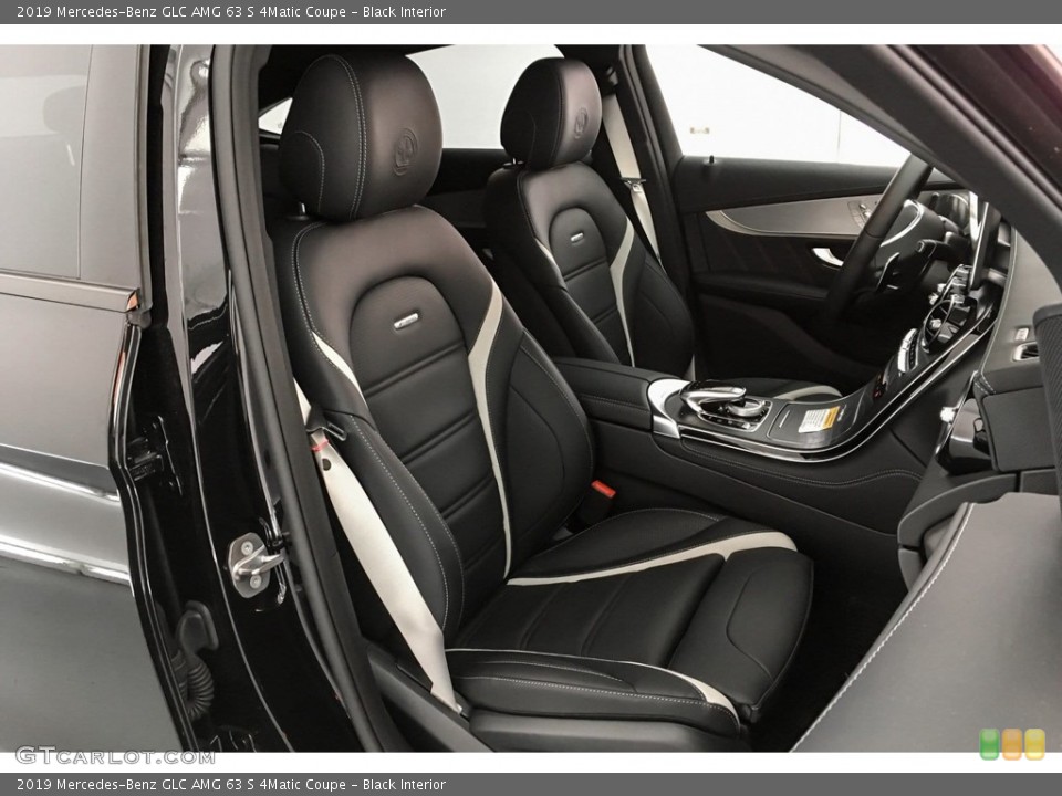 Black Interior Front Seat for the 2019 Mercedes-Benz GLC AMG 63 S 4Matic Coupe #132009635