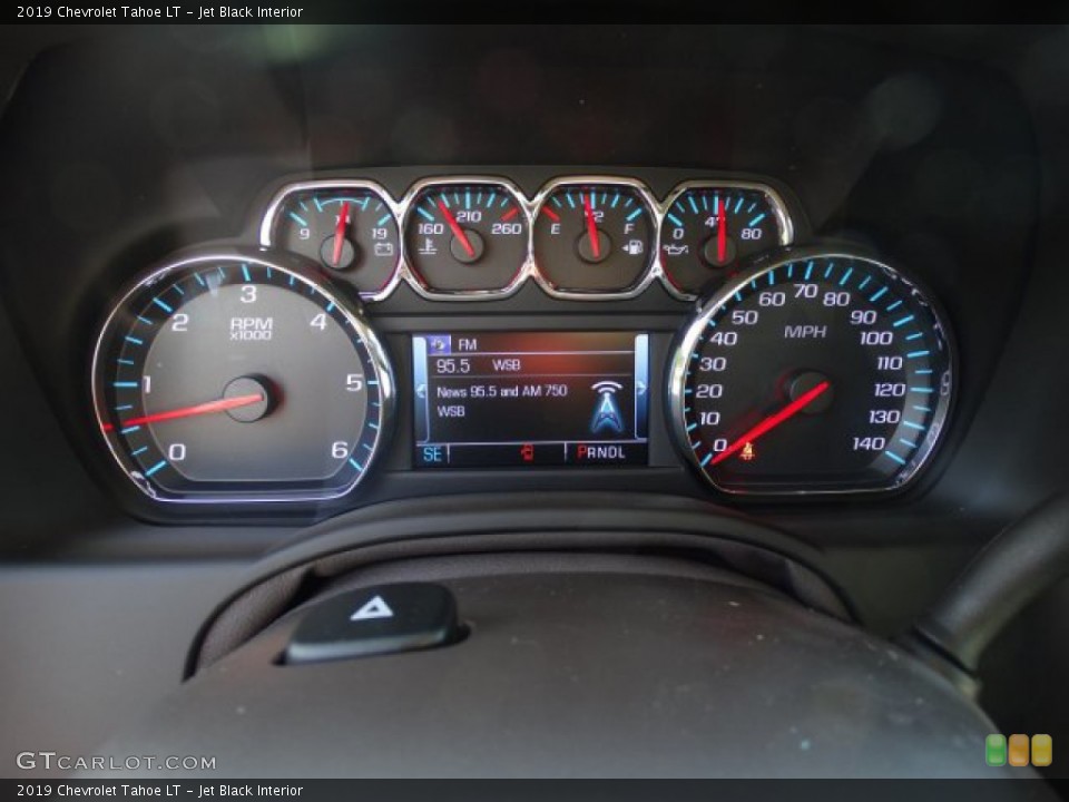 Jet Black Interior Gauges for the 2019 Chevrolet Tahoe LT #132009801