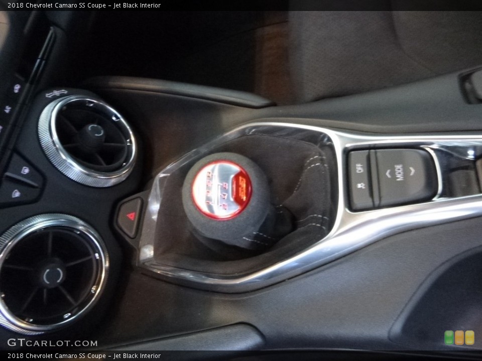 Jet Black Interior Transmission for the 2018 Chevrolet Camaro SS Coupe #132022672