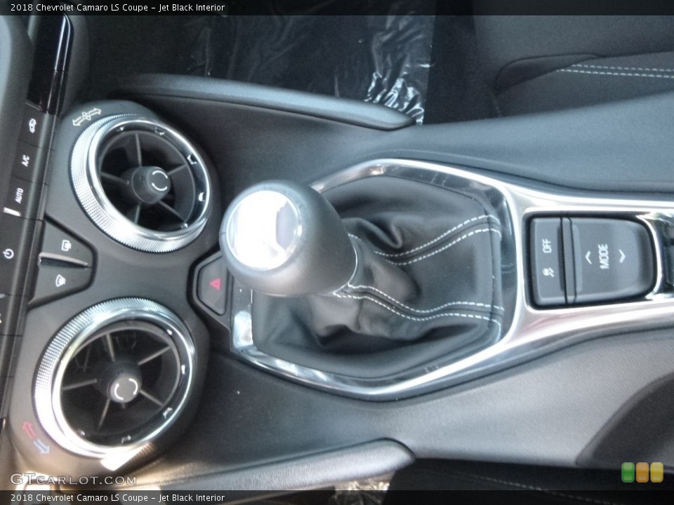 Jet Black Interior Transmission for the 2018 Chevrolet Camaro LS Coupe #132023674
