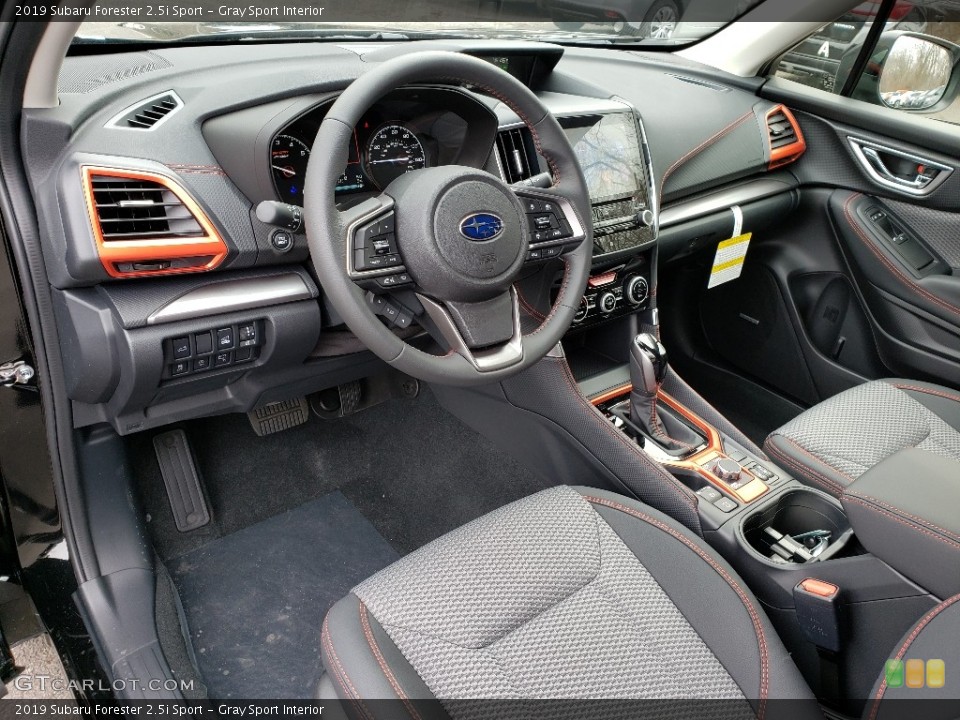 Gray Sport 2019 Subaru Forester Interiors