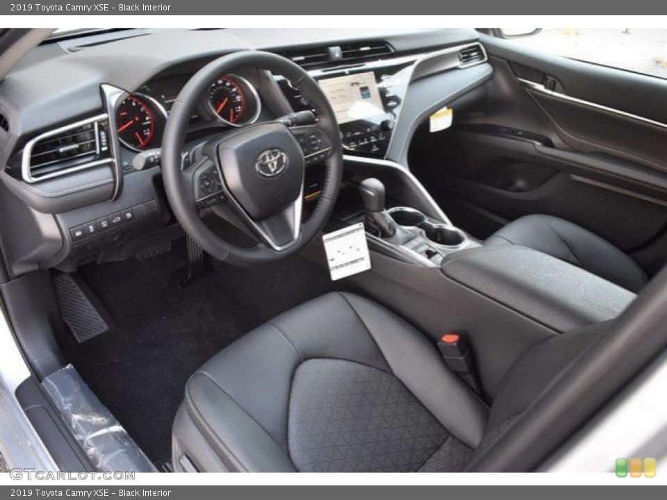 Black Interior Photo for the 2019 Toyota Camry XSE #132041742