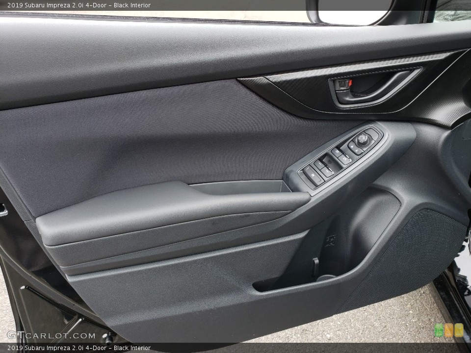 Black Interior Door Panel for the 2019 Subaru Impreza 2.0i 4-Door #132043164