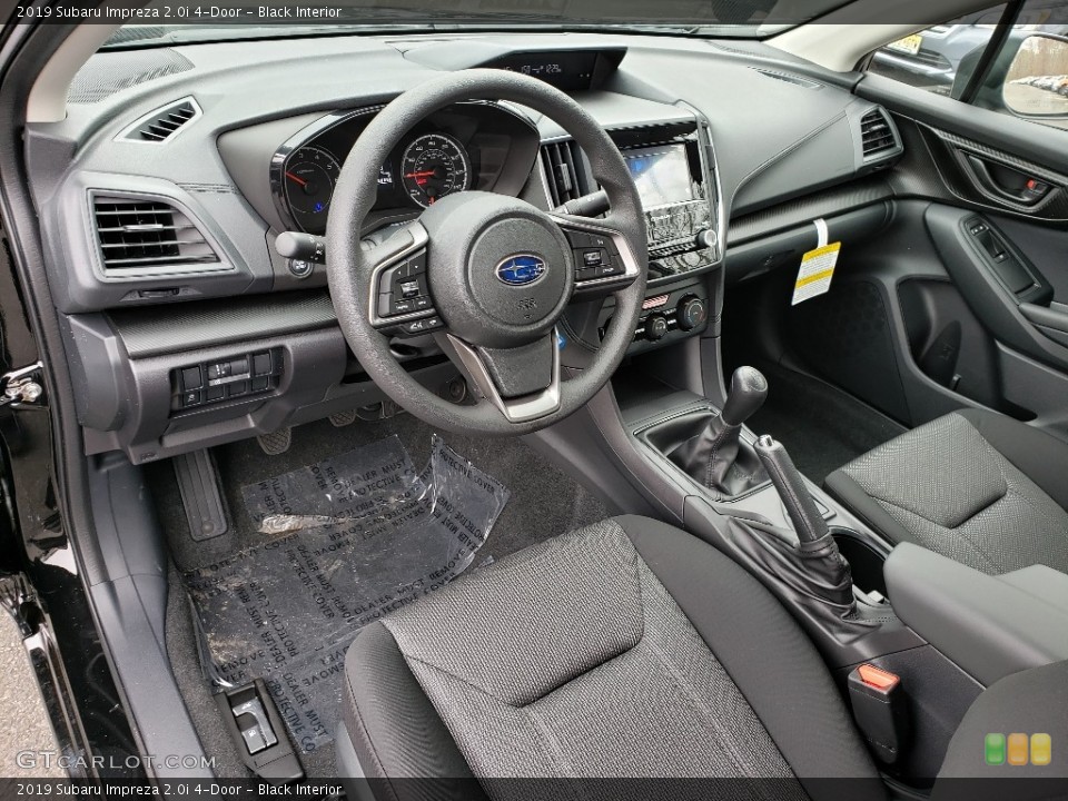 Black Interior Photo for the 2019 Subaru Impreza 2.0i 4-Door #132043188