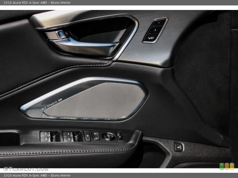 Ebony Interior Controls for the 2019 Acura RDX A-Spec AWD #132050988