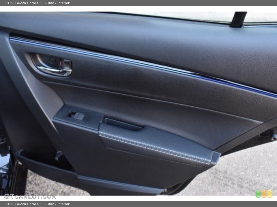 Black Interior Door Panel for the 2019 Toyota Corolla SE #132053769