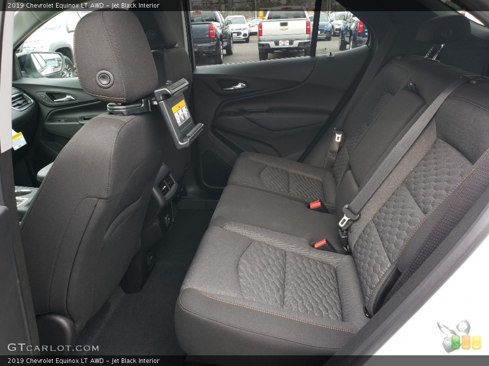 Jet Black Interior Rear Seat for the 2019 Chevrolet Equinox LT AWD #132055983