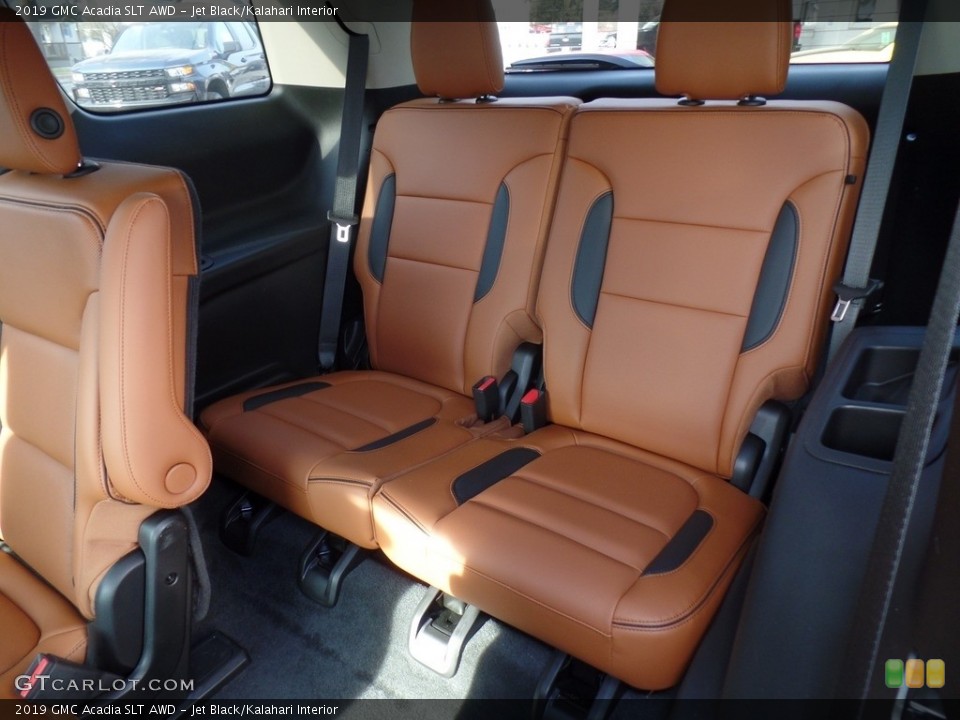 Jet Black/Kalahari Interior Rear Seat for the 2019 GMC Acadia SLT AWD #132056958