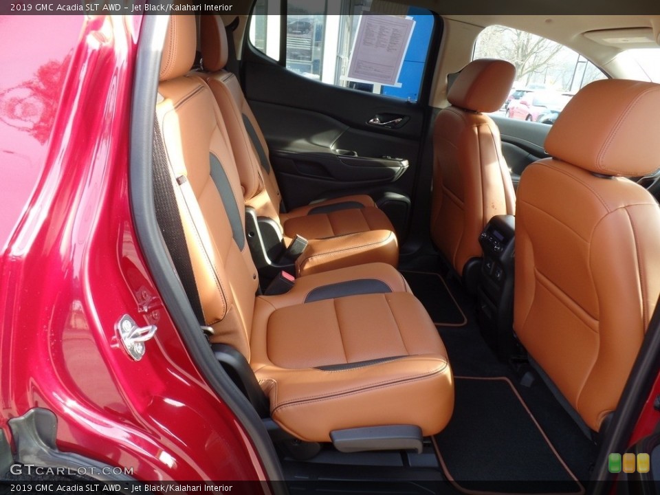 Jet Black/Kalahari Interior Rear Seat for the 2019 GMC Acadia SLT AWD #132057069
