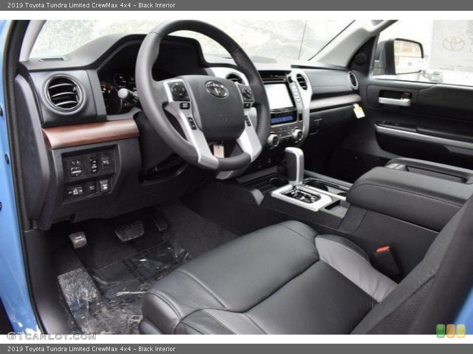 Black Interior Photo for the 2019 Toyota Tundra Limited CrewMax 4x4 #132059940