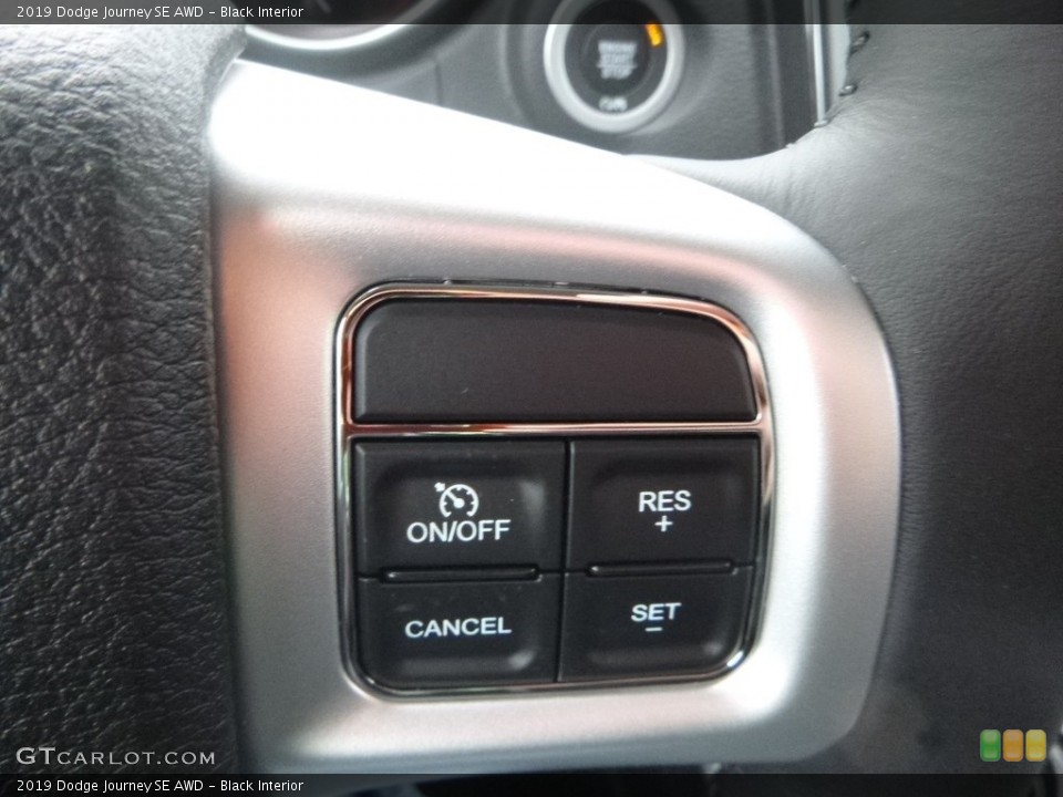 Black Interior Steering Wheel for the 2019 Dodge Journey SE AWD #132062805