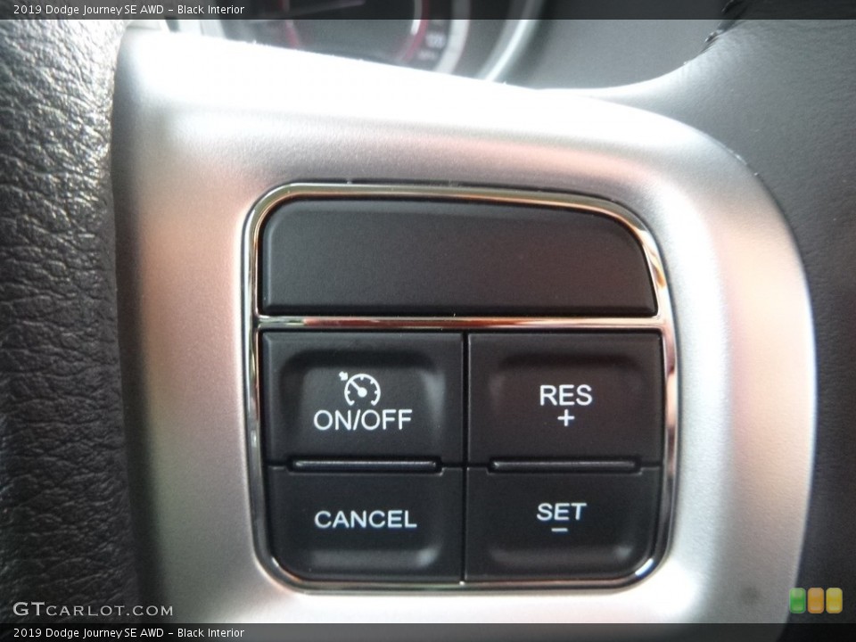 Black Interior Steering Wheel for the 2019 Dodge Journey SE AWD #132063540