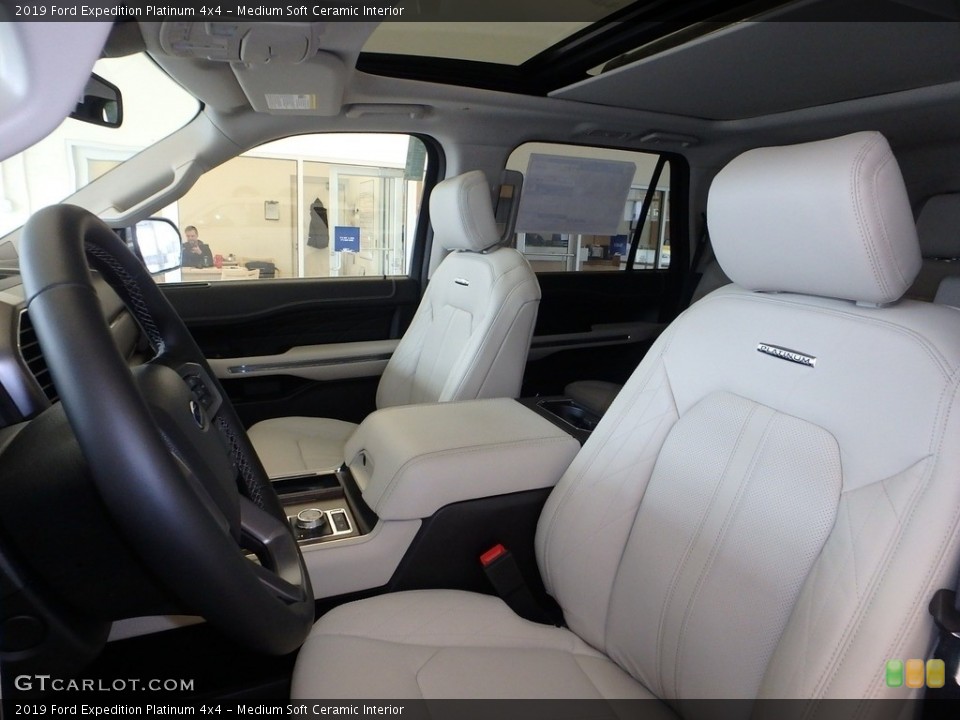 Medium Soft Ceramic Interior Front Seat for the 2019 Ford Expedition Platinum 4x4 #132068292