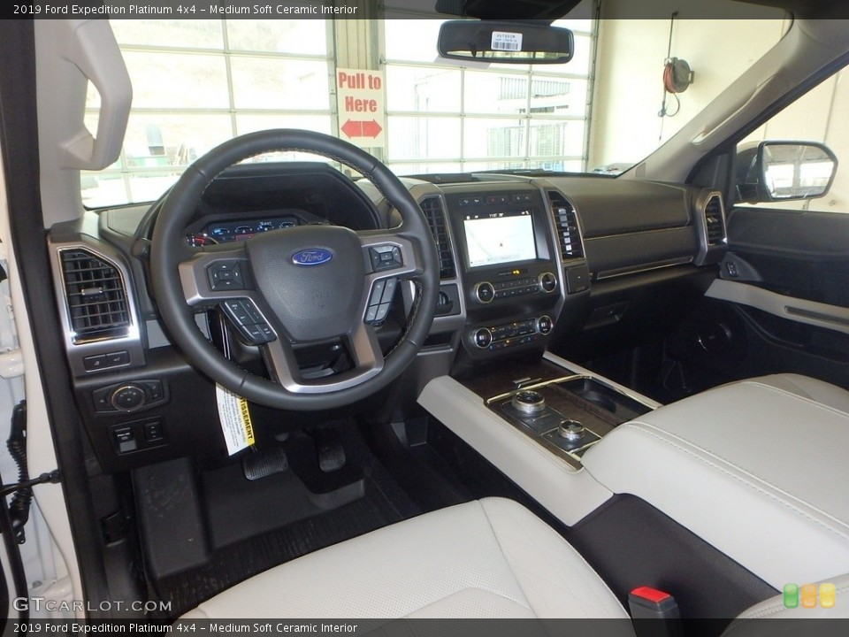 Medium Soft Ceramic Interior Front Seat for the 2019 Ford Expedition Platinum 4x4 #132068298