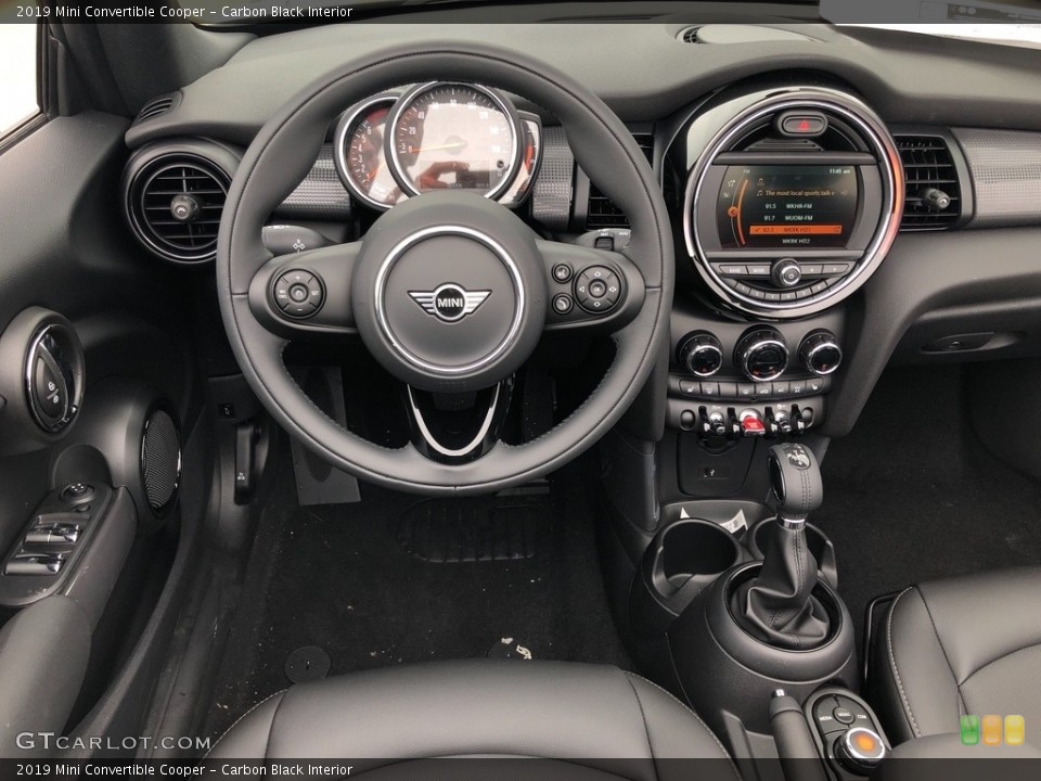 Carbon Black Interior Dashboard for the 2019 Mini Convertible Cooper #132068701