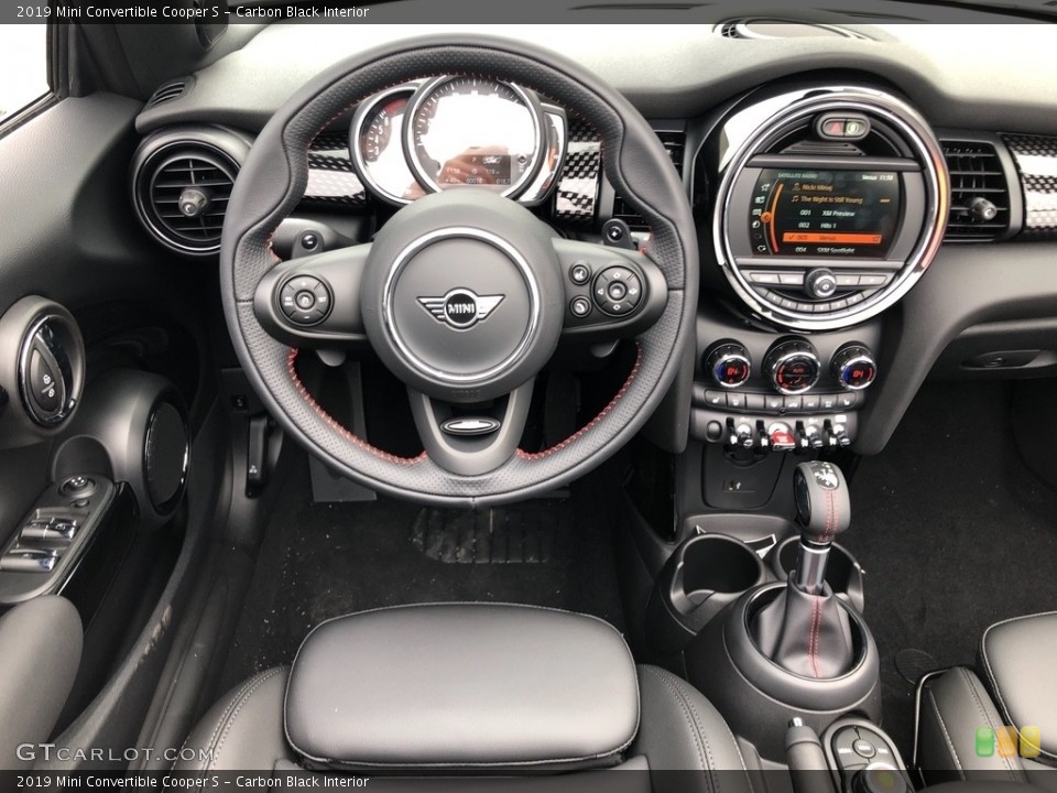 Carbon Black Interior Dashboard for the 2019 Mini Convertible Cooper S #132068998