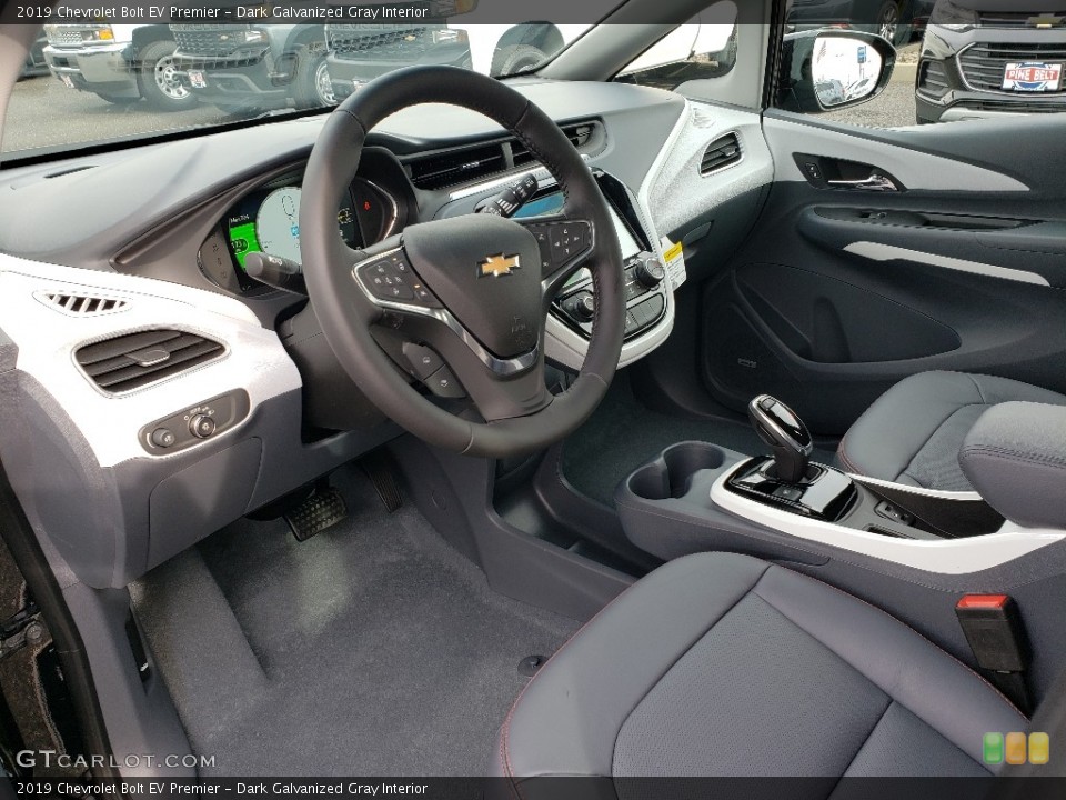 Dark Galvanized Gray Interior Photo for the 2019 Chevrolet Bolt EV Premier #132072011