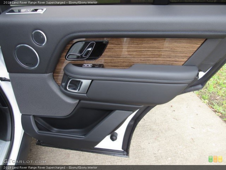Ebony/Ebony Interior Door Panel for the 2019 Land Rover Range Rover Supercharged #132077611