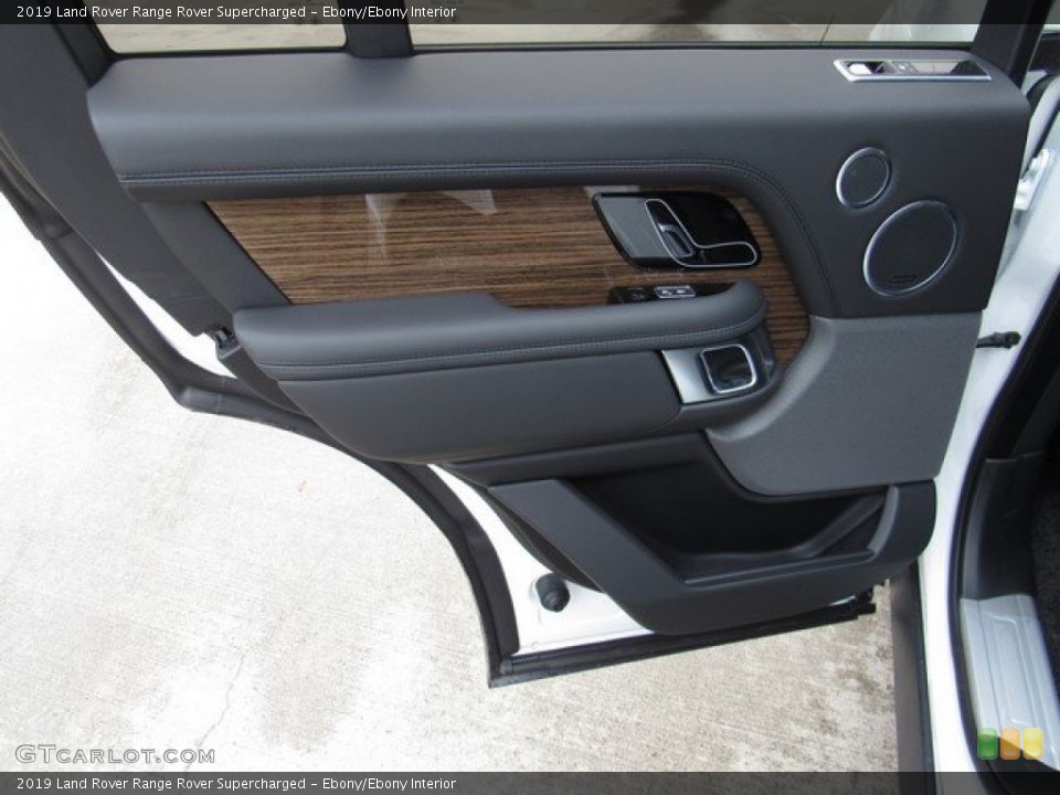 Ebony/Ebony Interior Door Panel for the 2019 Land Rover Range Rover Supercharged #132077655