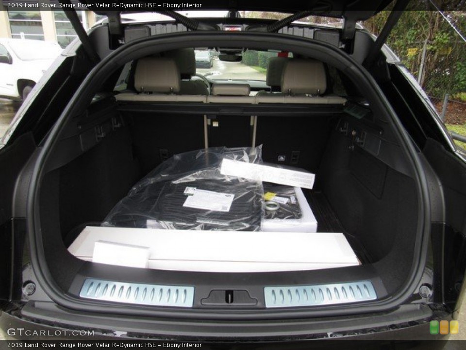 Ebony Interior Trunk for the 2019 Land Rover Range Rover Velar R-Dynamic HSE #132079494