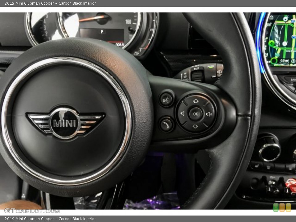 Carbon Black Interior Steering Wheel for the 2019 Mini Clubman Cooper #132094056