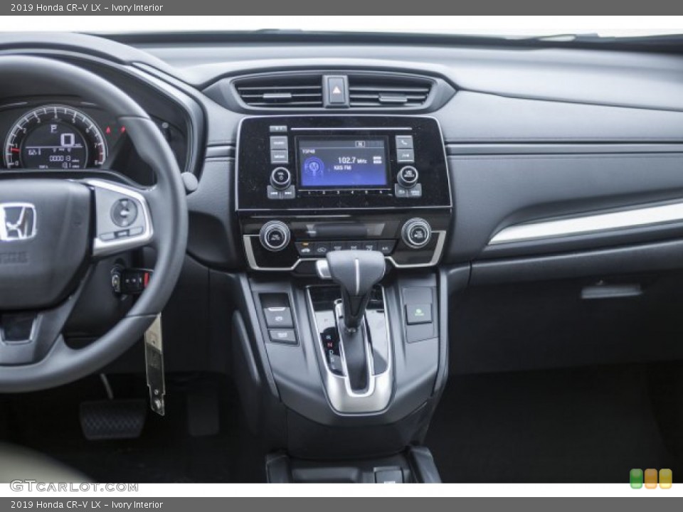 Ivory Interior Dashboard for the 2019 Honda CR-V LX #132096078