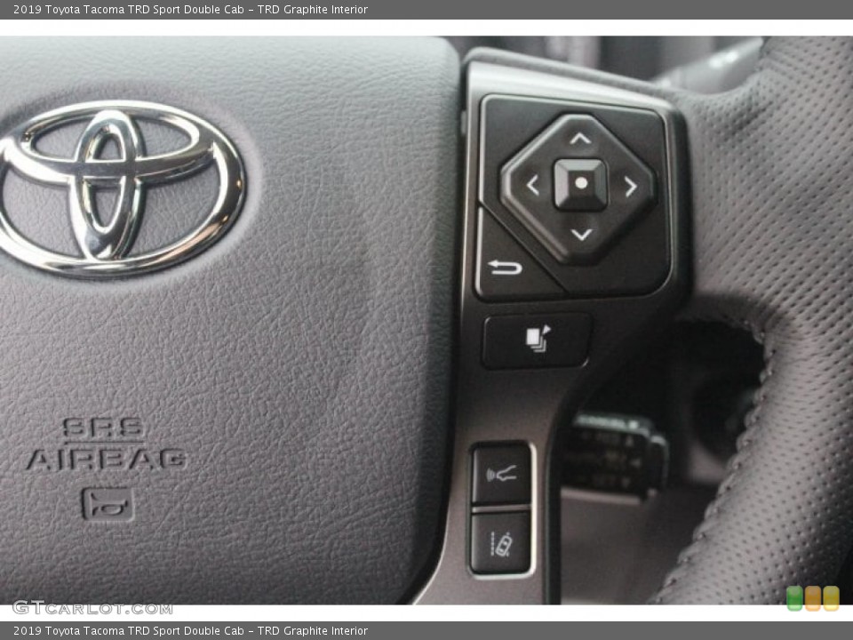 TRD Graphite Interior Steering Wheel for the 2019 Toyota Tacoma TRD Sport Double Cab #132100401