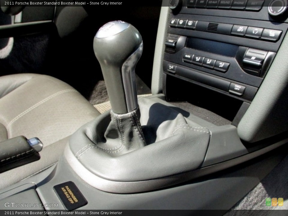 Stone Grey Interior Transmission for the 2011 Porsche Boxster  #132105612