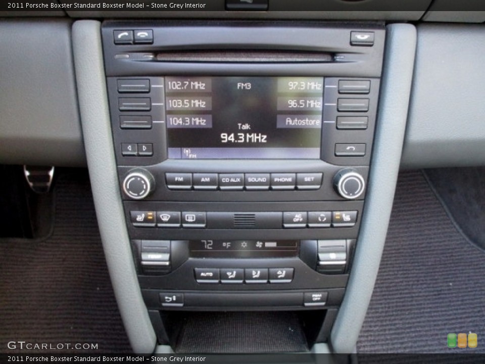 Stone Grey Interior Controls for the 2011 Porsche Boxster  #132105792