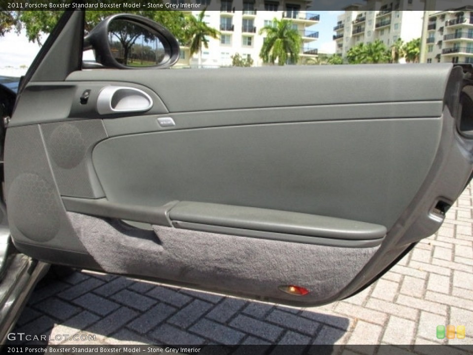 Stone Grey Interior Door Panel for the 2011 Porsche Boxster  #132105804