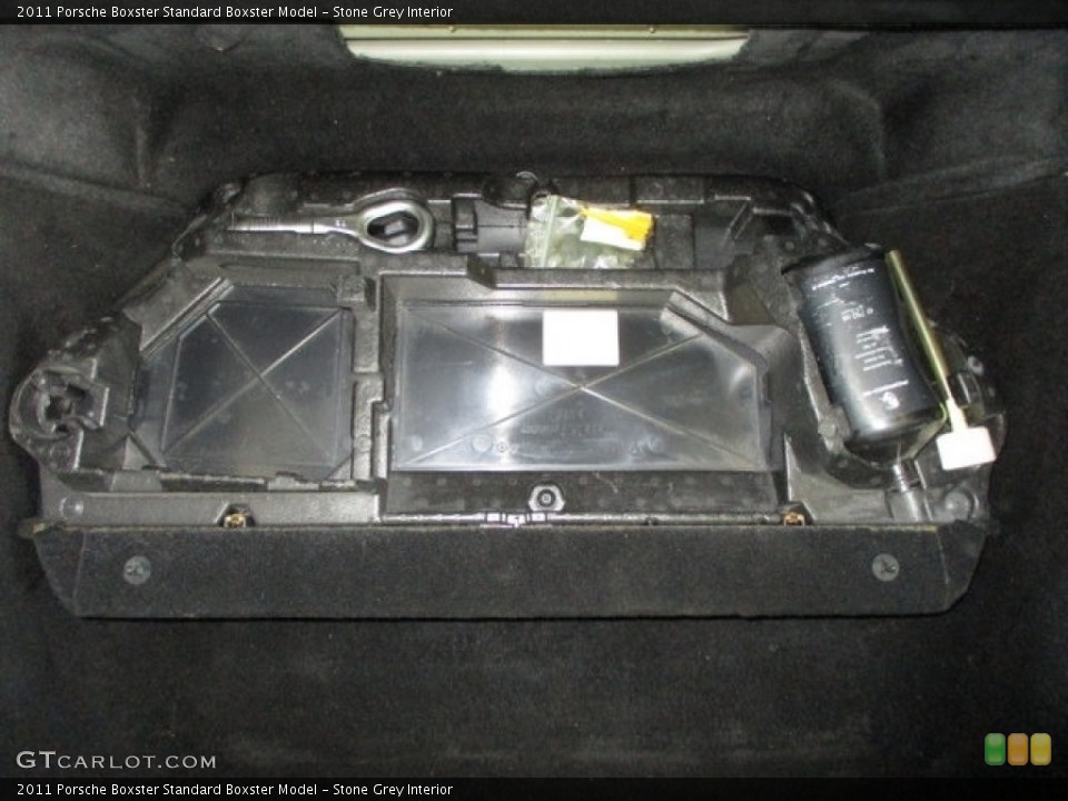 Stone Grey Interior Trunk for the 2011 Porsche Boxster  #132105966