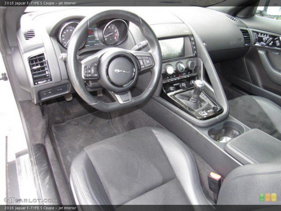 Jet Interior Photo for the 2016 Jaguar F-TYPE S Coupe #132118567