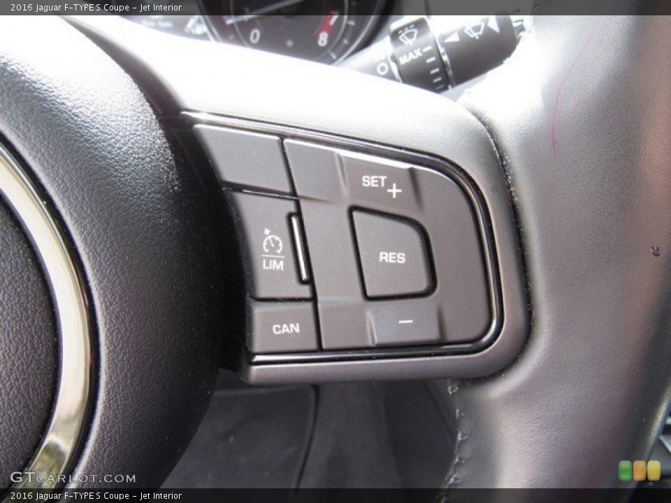 Jet Interior Steering Wheel for the 2016 Jaguar F-TYPE S Coupe #132119023