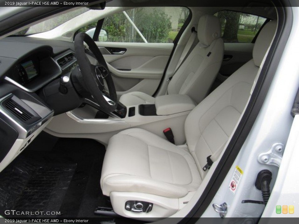 Ebony Interior Photo for the 2019 Jaguar I-PACE HSE AWD #132119230
