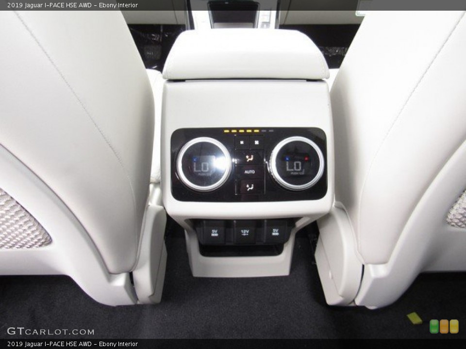 Ebony Interior Controls for the 2019 Jaguar I-PACE HSE AWD #132119491