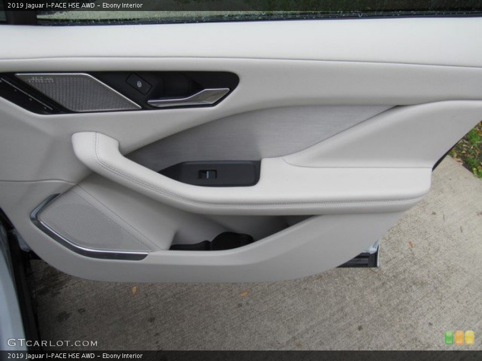 Ebony Interior Door Panel for the 2019 Jaguar I-PACE HSE AWD #132119587