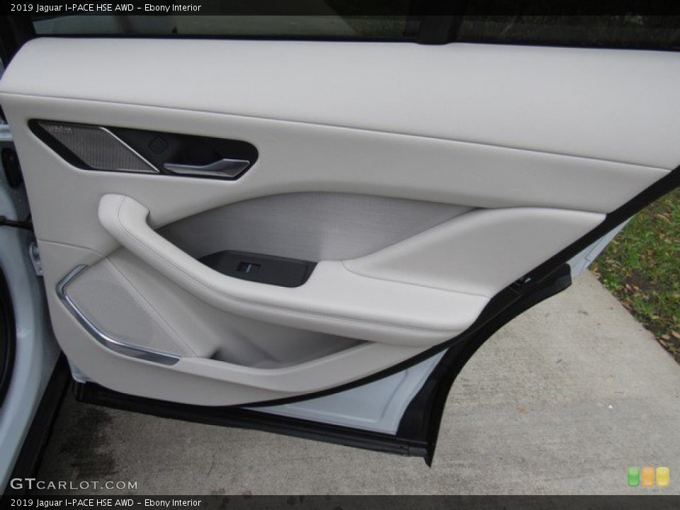 Ebony Interior Door Panel for the 2019 Jaguar I-PACE HSE AWD #132119608